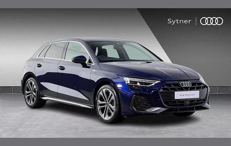 Blue Used 2025 Audi A3 S-Line Hatchback | £31,000 (Expensive) - Image 1/4