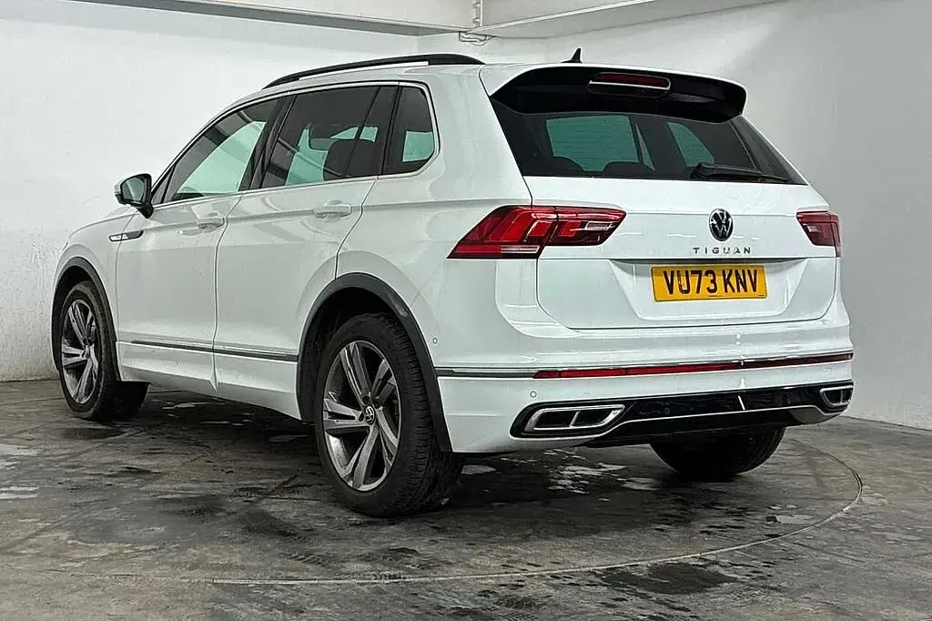 Used VW Tiguan R-line Edition 150 HP (110 kW) 2023 White SUV