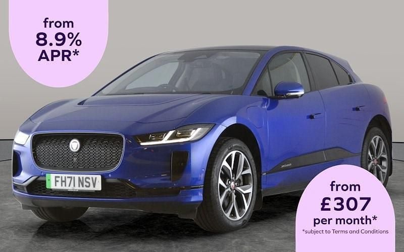 Blue Used 2021 Jaguar I-Pace SUV | £20,430 (Fair price) - Image 1/2