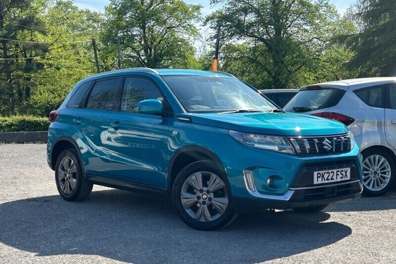 Turquoise Used 2022 Suzuki Vitara SZ-T SUV | £12,795 (Fair price) - Image 1/1