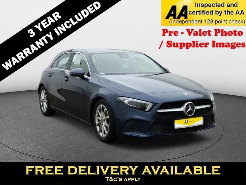 Blue Used 2020 Mercedes A180 Executive Hatchback | £14,895 (Good price) - Image 1/3