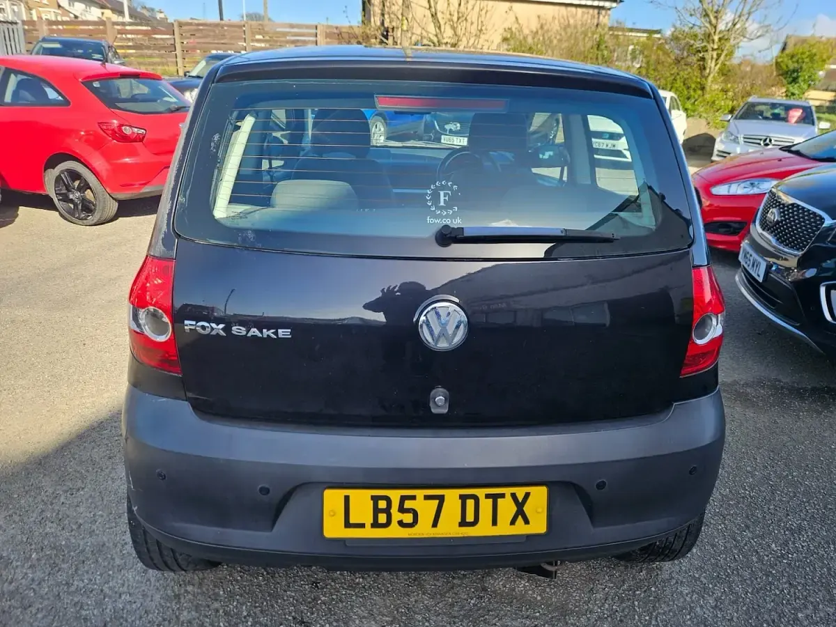 Used VW Fox 55 HP (40 kW) 2007 Black Hatchback
