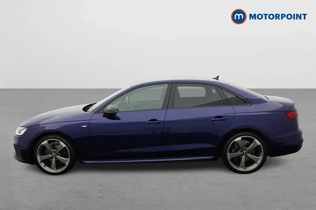 Used Audi A4 Black Edition 2020 Blue Sedan