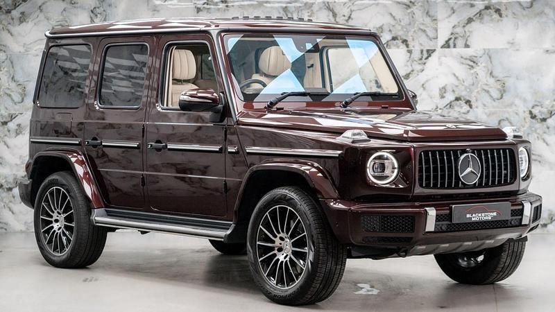 Red Used 2019 Mercedes G350 AMG Line Premium SUV | £90,989 (A bit pricey) - Image 1/4