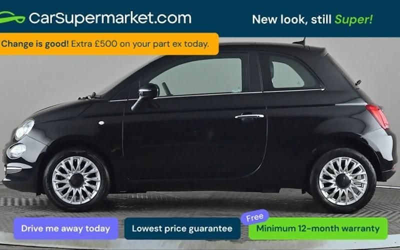 Used Fiat 500 70 HP (51 kW) 2023 Black Hatchback