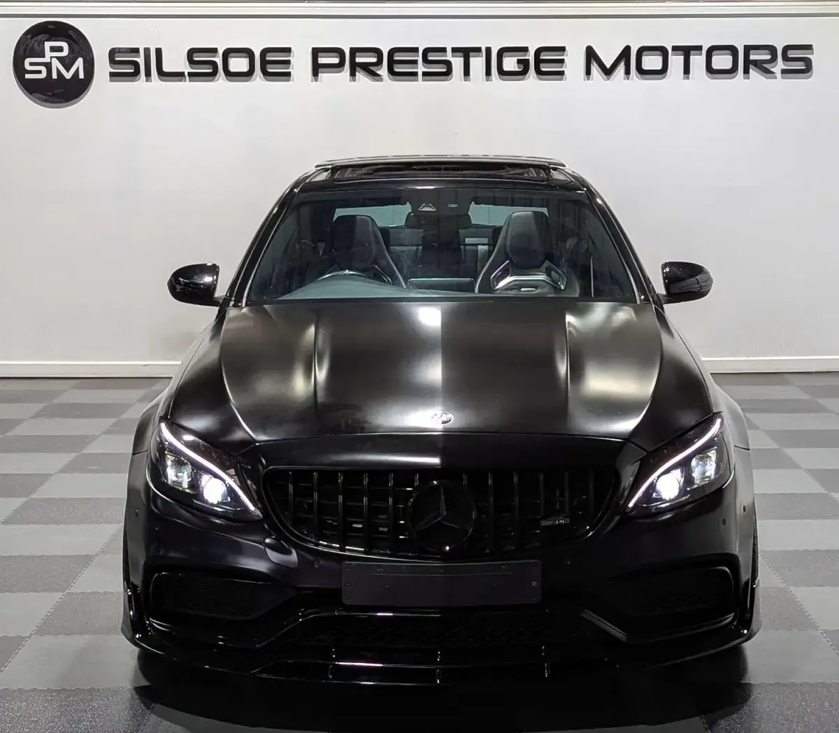 Used Mercedes C63S AMG Premium 2017 Black Sedan