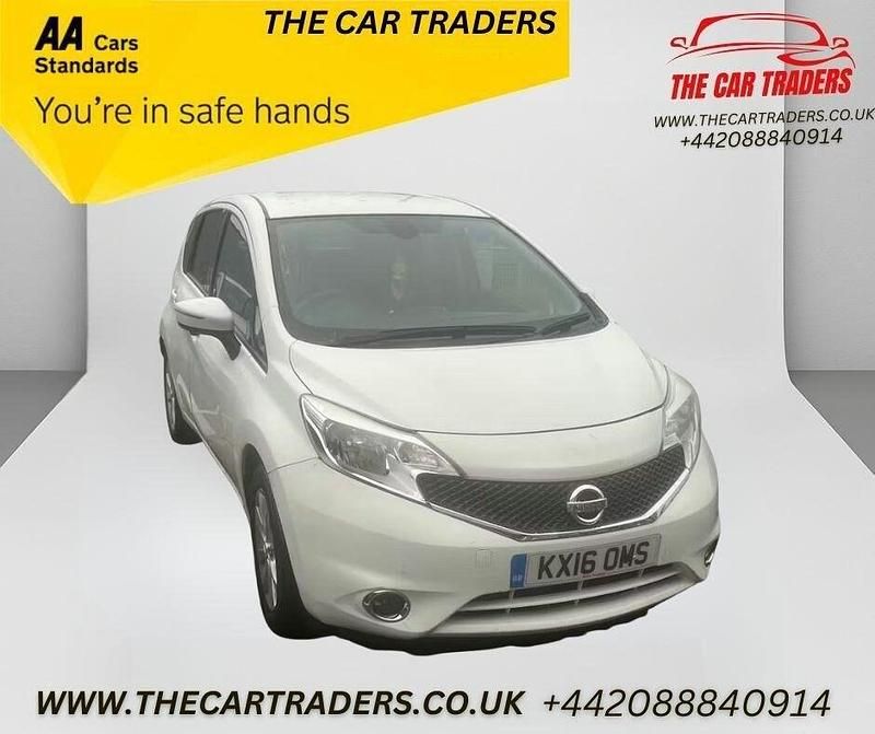 White Used 2016 Nissan Note S Hatchback | £8,488 (Fair price) - Image 1/4