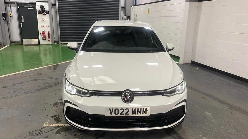 Used VW Golf VIII R-line 150 HP (110 kW) 2022 White Hatchback
