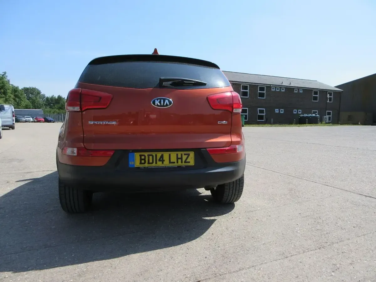 Used Kia Sportage 134 HP (98 kW) 2014 Orange SUV