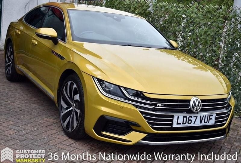 Yellow Used 2017 VW Arteon R-line Hatchback | £18,990 (A bit pricey) - Image 1/3