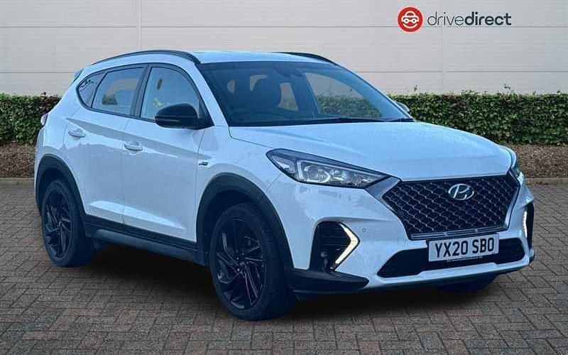 Used Hyundai Tucson N Line 177 HP (130 kW) 2020 White SUV