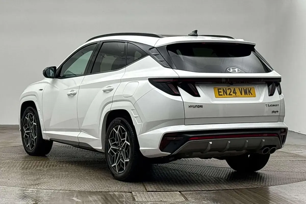 Used Hyundai Tucson N Line 2024 White SUV
