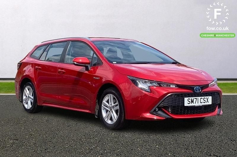 Red Used 2021 Toyota Corolla Sport Estate | £17,299 (Good price) - Image 1/4