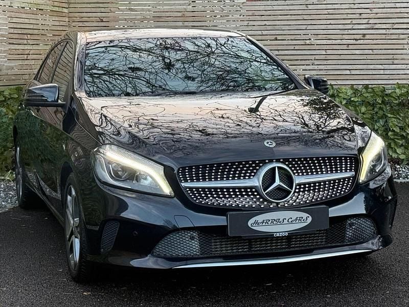 Used Mercedes A200 Sport Edition 156 HP (114 kW) 2018 Black Hatchback