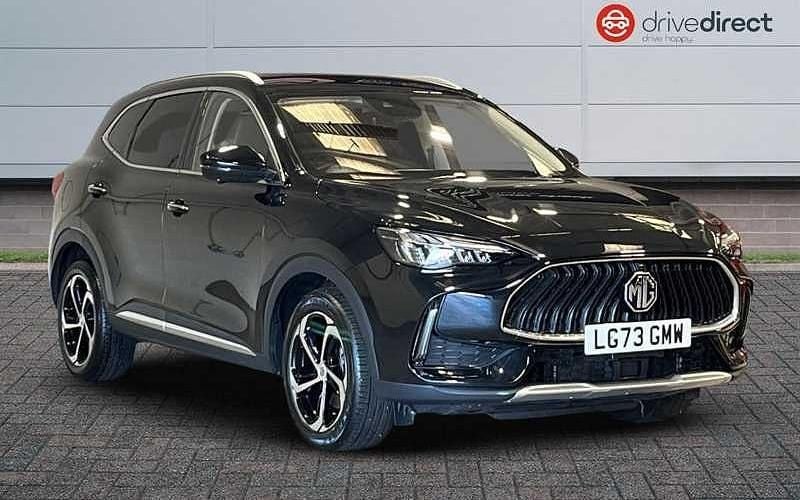 Metallic black pearl Used 2023 MG HS Trophy SUV | £17,470 (Fair price) - Image 1/4