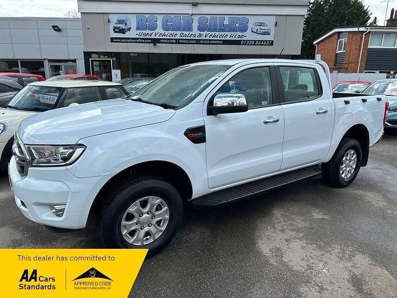 White Used 2019 Ford Ranger XLT Pickup | £9,000 (Fair price) - Image 1/4