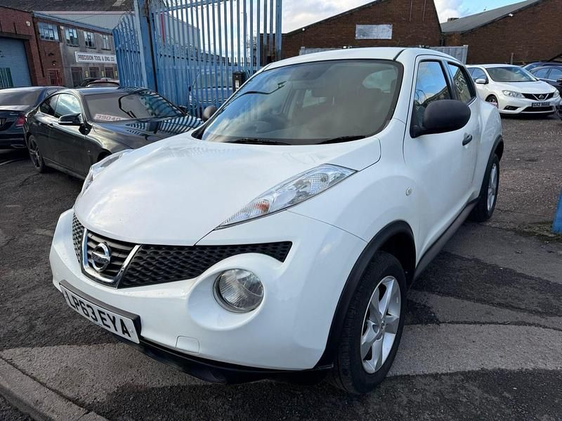 Used Nissan Juke Visia 2014 White SUV