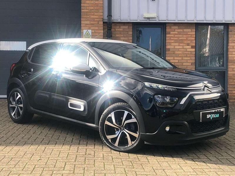 Black Used 2021 Citroën C3 PureTech Hatchback | £11,391 (A bit pricey) - Image 1/4
