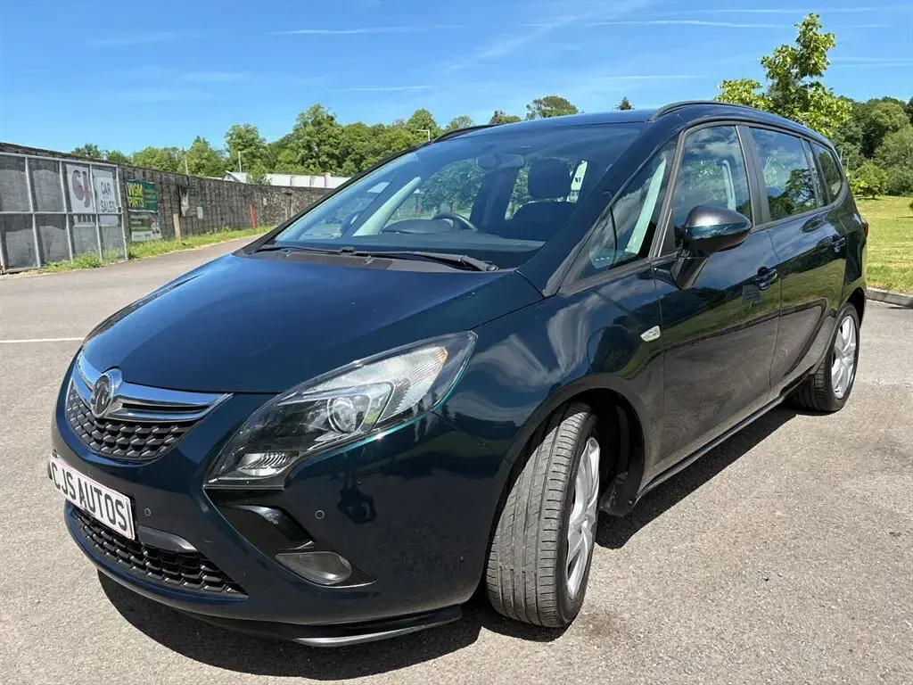 Used Vauxhall Zafira Tourer 2014 Green MPV