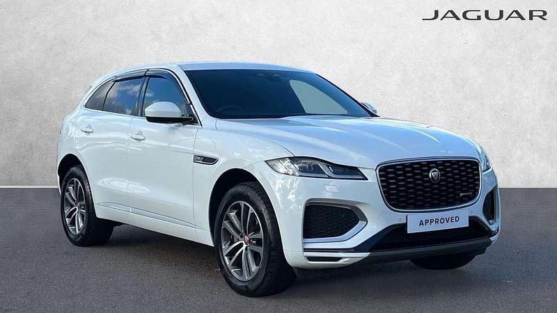White Used 2022 Jaguar F-Pace R-Dynamic SUV | £31,421 (Fair price) - Image 1/4