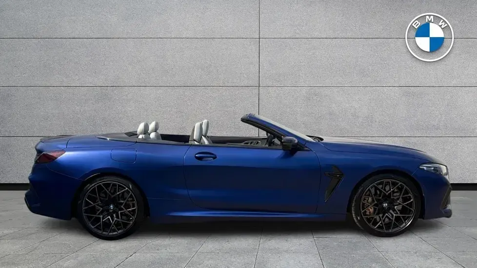Used BMW M8 Competition Edition 616 HP (453 kW) 2021 Blue Cabriolet