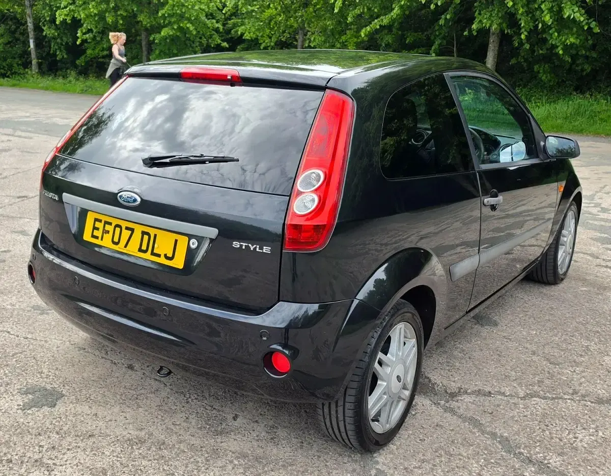 Used Ford Fiesta Style 2007 Black Hatchback