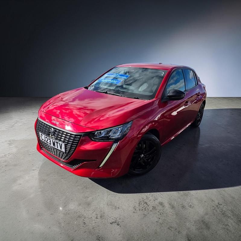Used Peugeot 208 Allure+ 100 HP (73 kW) 2023 Red Hatchback