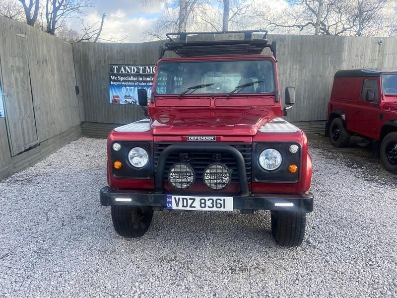 Used Land Rover Defender 1996 Red Estate