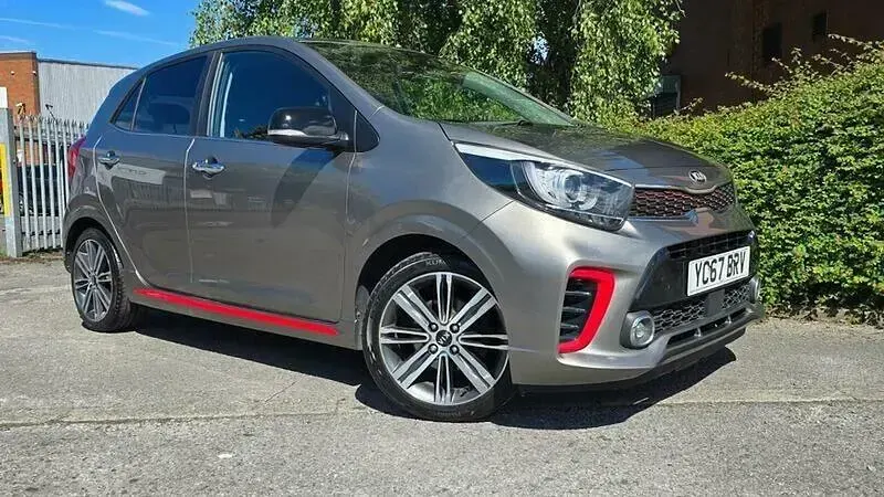 Used Kia Picanto GT-Line S 83 HP (61 kW) 2017 Silver Hatchback