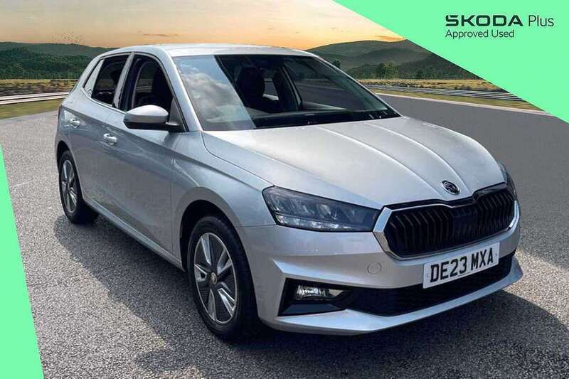 Silver Used 2023 Skoda Fabia SE L Hatchback | £15,395 (Fair price) - Image 1/3