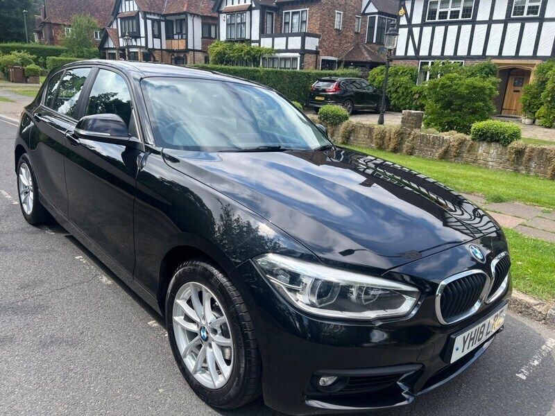 Black Used 2018 BMW 116 Hatchback | £5,995 (Fair price) - Image 1/4