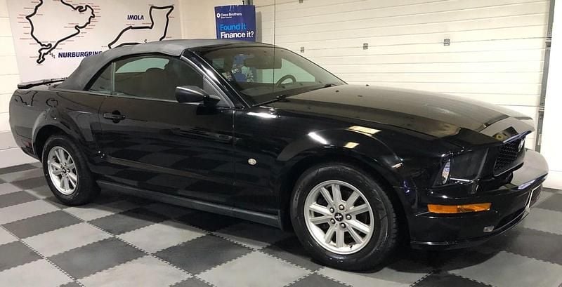 Used Ford Mustang Convertible 2015 Black Cabriolet