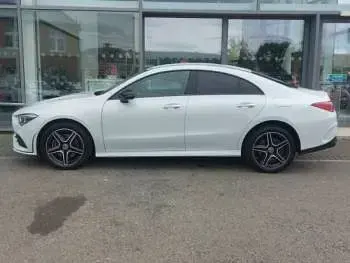 Used Mercedes CLA250 AMG Line Premium 218 HP (160 kW) 2023 White Coupe