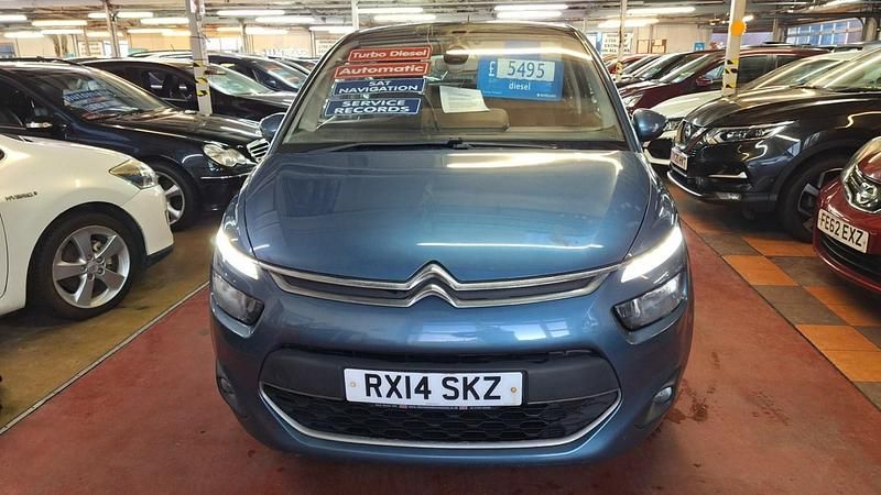 Used Citroën C4 Picasso Exclusive 115 HP (84 kW) 2014 Blue MPV