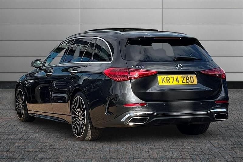 Used Mercedes C300 AMG Line Premium Plus 258 HP (189 kW) 2024 Graphite grey Estate