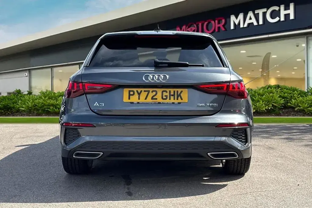 Used Audi A3 Sportback S-Line 150 HP (110 kW) 2023 Grey Hatchback
