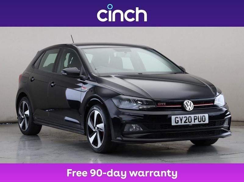 Black Used 2020 VW Polo GTI Hatchback | £14,849 (Good price) - Image 1/3