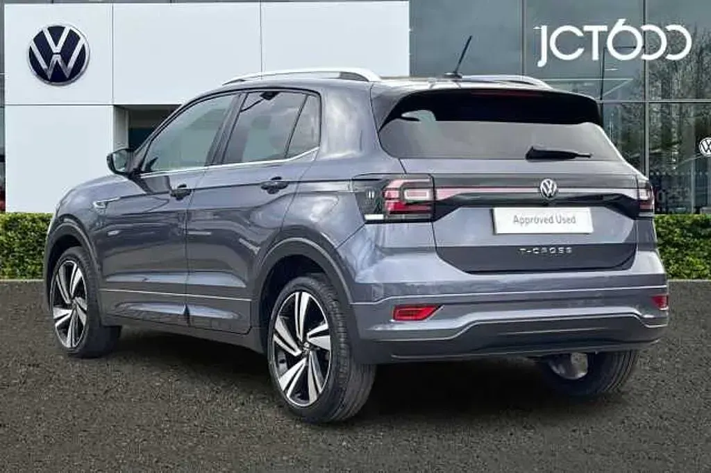 Used VW T-Cross R-line 110 HP (80 kW) 2022 Grey SUV