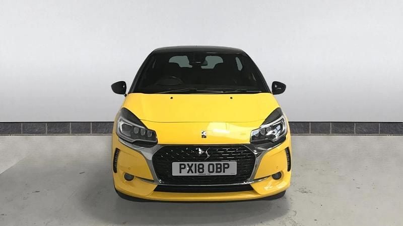Used DS Automobiles DS3 Prestige 130 HP (95 kW) 2018 Yellow Hatchback