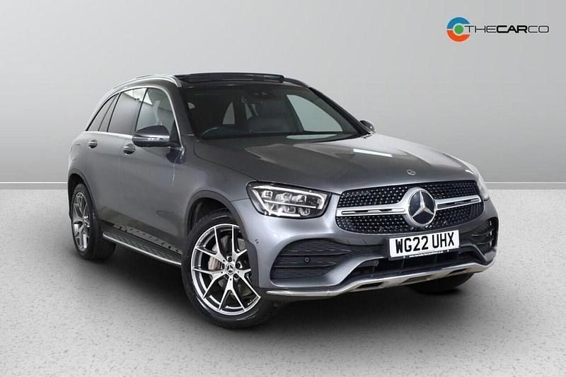 Grey Used 2022 Mercedes GLC300 AMG line Estate | £35,975 (Fair price) - Image 1/3