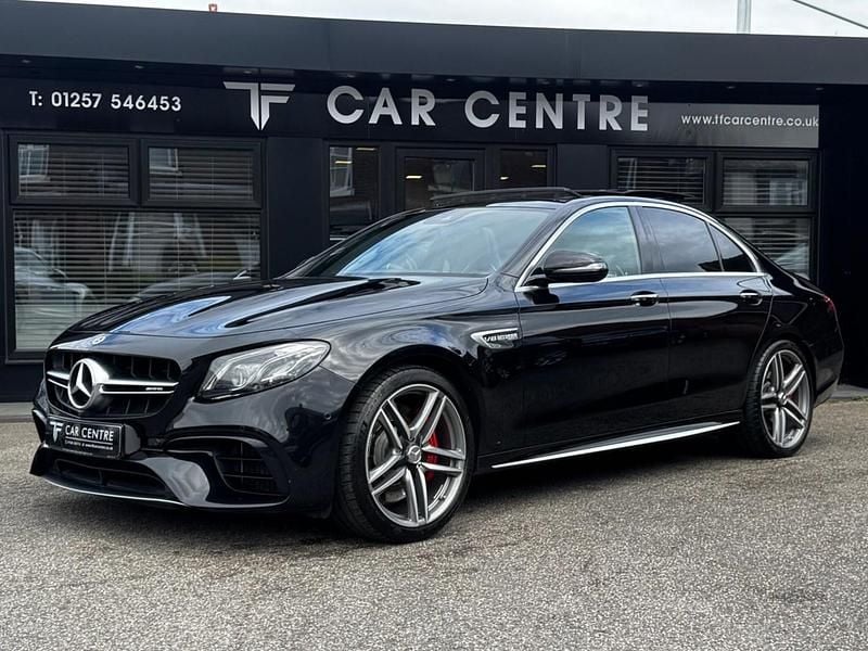 Used Mercedes E63S AMG 2018 Black Sedan