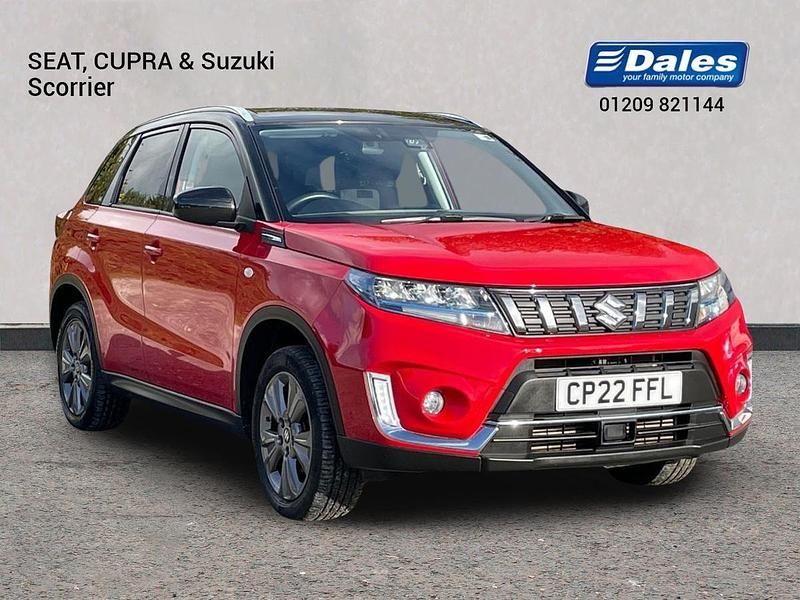 Red Used 2022 Suzuki Vitara SZ-T Hatchback | £16,000 (A bit pricey) - Image 1/4