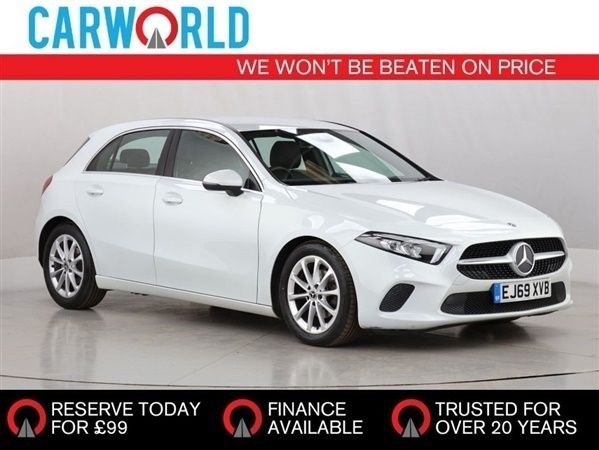 White Used 2019 Mercedes A180 Hatchback | £11,990 (Good price) - Image 1/1