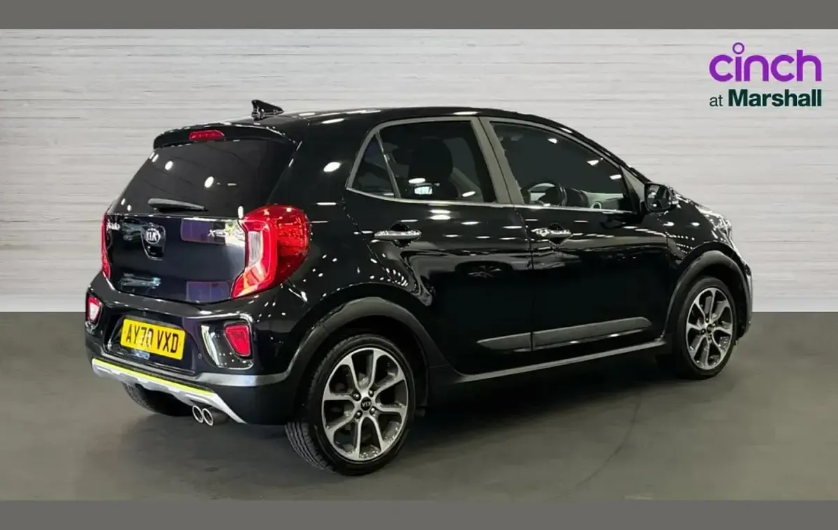 Used Kia Picanto X-Line 83 HP (61 kW) 2020 Black Hatchback