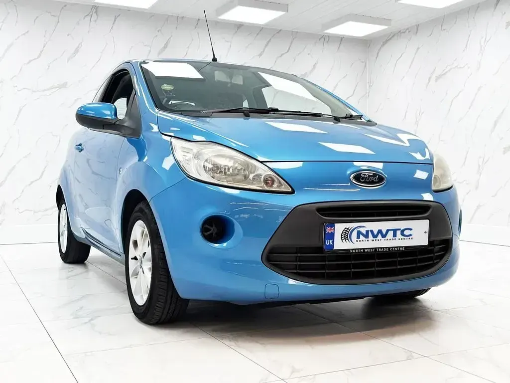 Used Ford Ka S 69 HP (50 kW) 2011 Blue Hatchback
