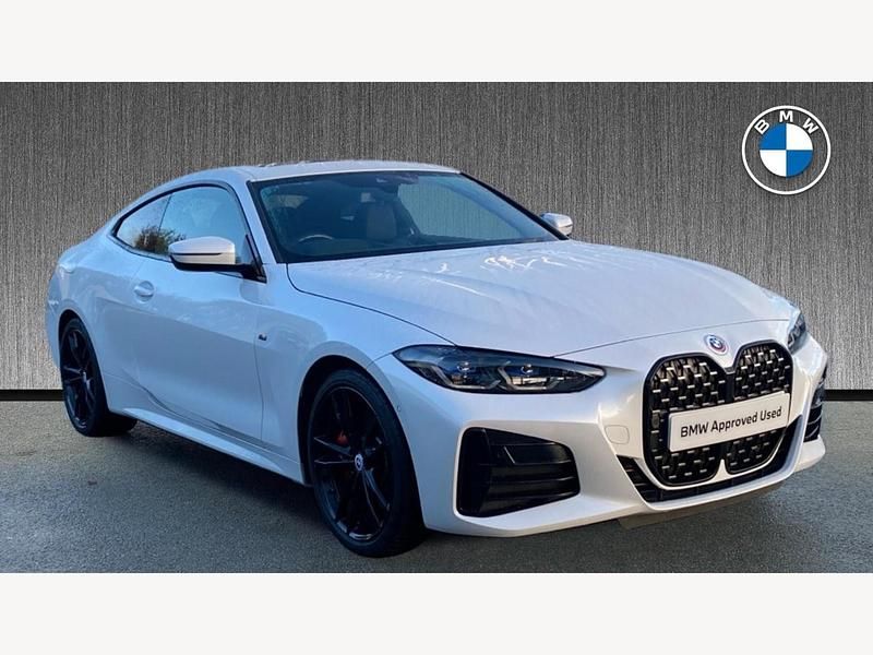 White Used 2023 BMW M440 Comfort Edition Sedan | £37,999 (Super price) - Image 1/3