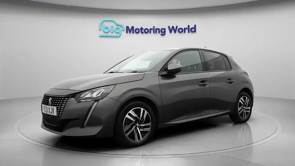 Used Peugeot 208 Allure Premium 100 HP (73 kW) 2021 Grey Hatchback