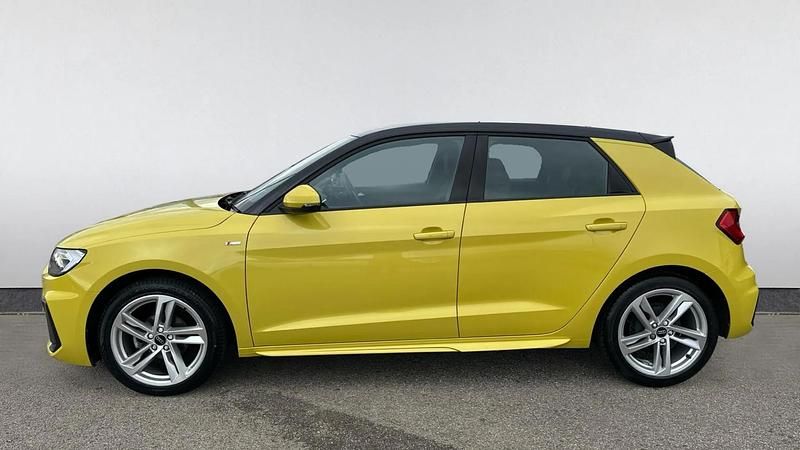 Used Audi A1 S-Line 95 HP (69 kW) 2022 Yellow SUV