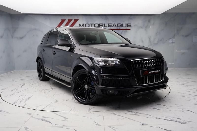 Used Audi Q7 S-line plus 245 HP (180 kW) 2013 Black SUV