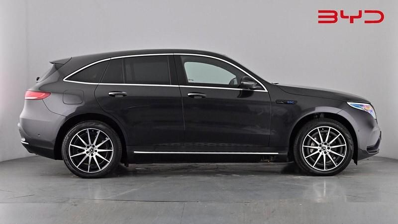Used Mercedes EQC400 AMG line 300 kW (408 HP) 2021 Tenorite grey SUV